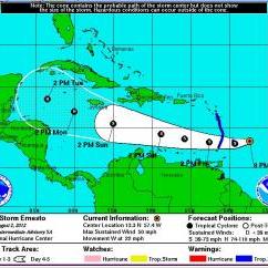 Weather August 02, 2012 - 8.00 pm EDT